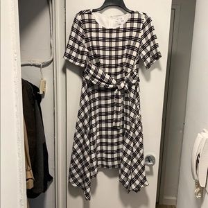 ELLE plaid dress